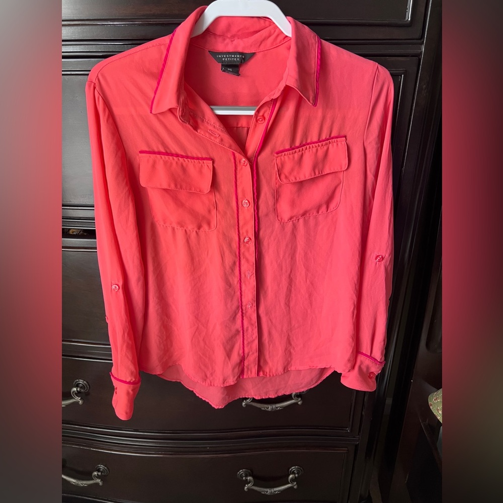 Investments Petites: Button Down Shirt